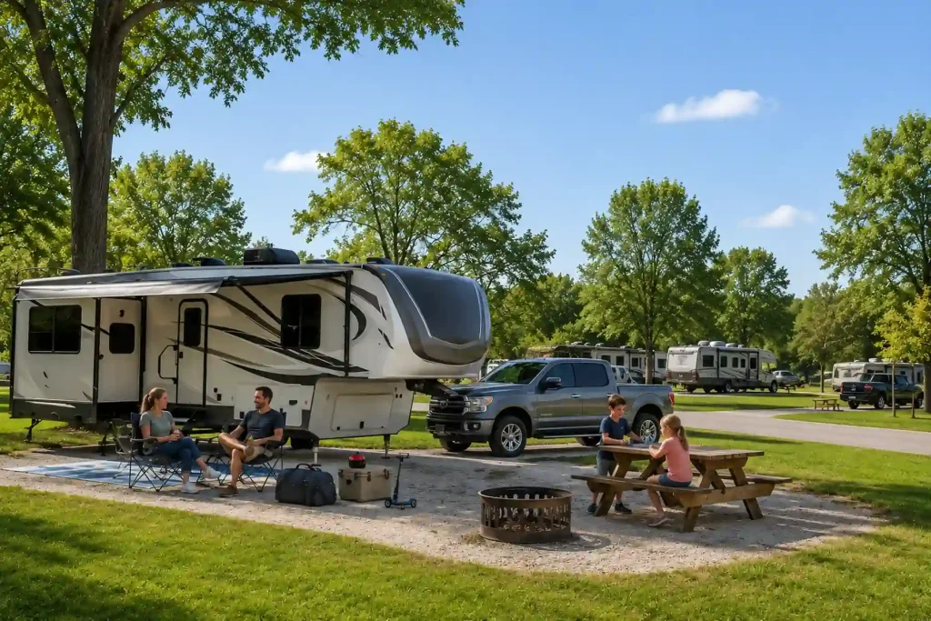 RV Camping Near Offutt AFB: A Guide for TDY, PCS, Contractors, and Family Visits