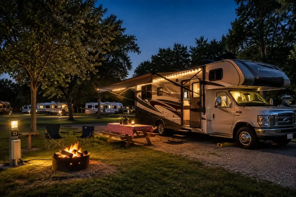 Best RV Stop Along I-80 Near Omaha: Planning an Easy Overnight Break